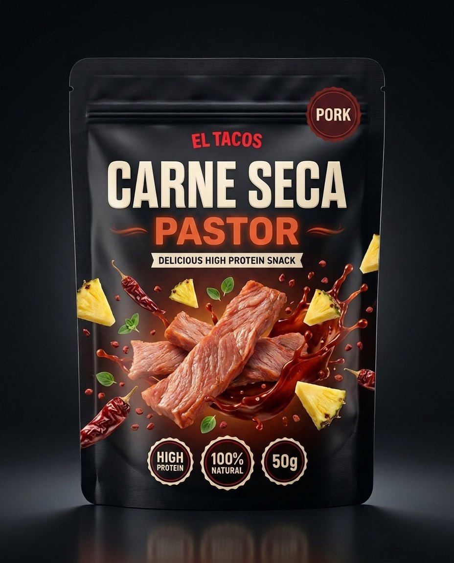 Carne Seca Pastor 50g El Tacos